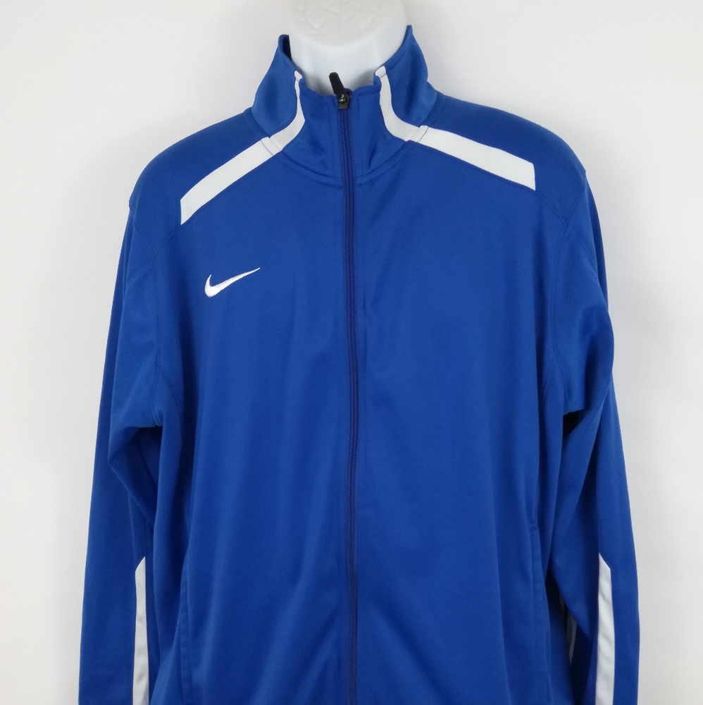 Nike Mens Jacket 2 Pockets Full Zip Size Large